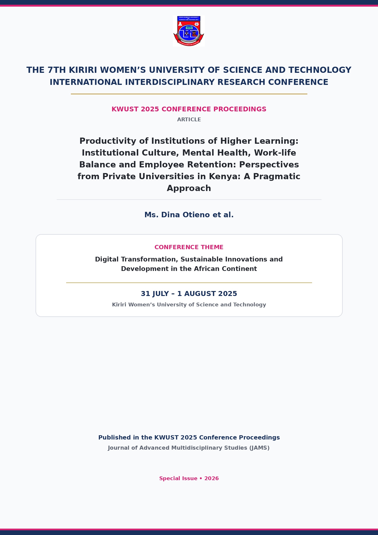 Cover Page