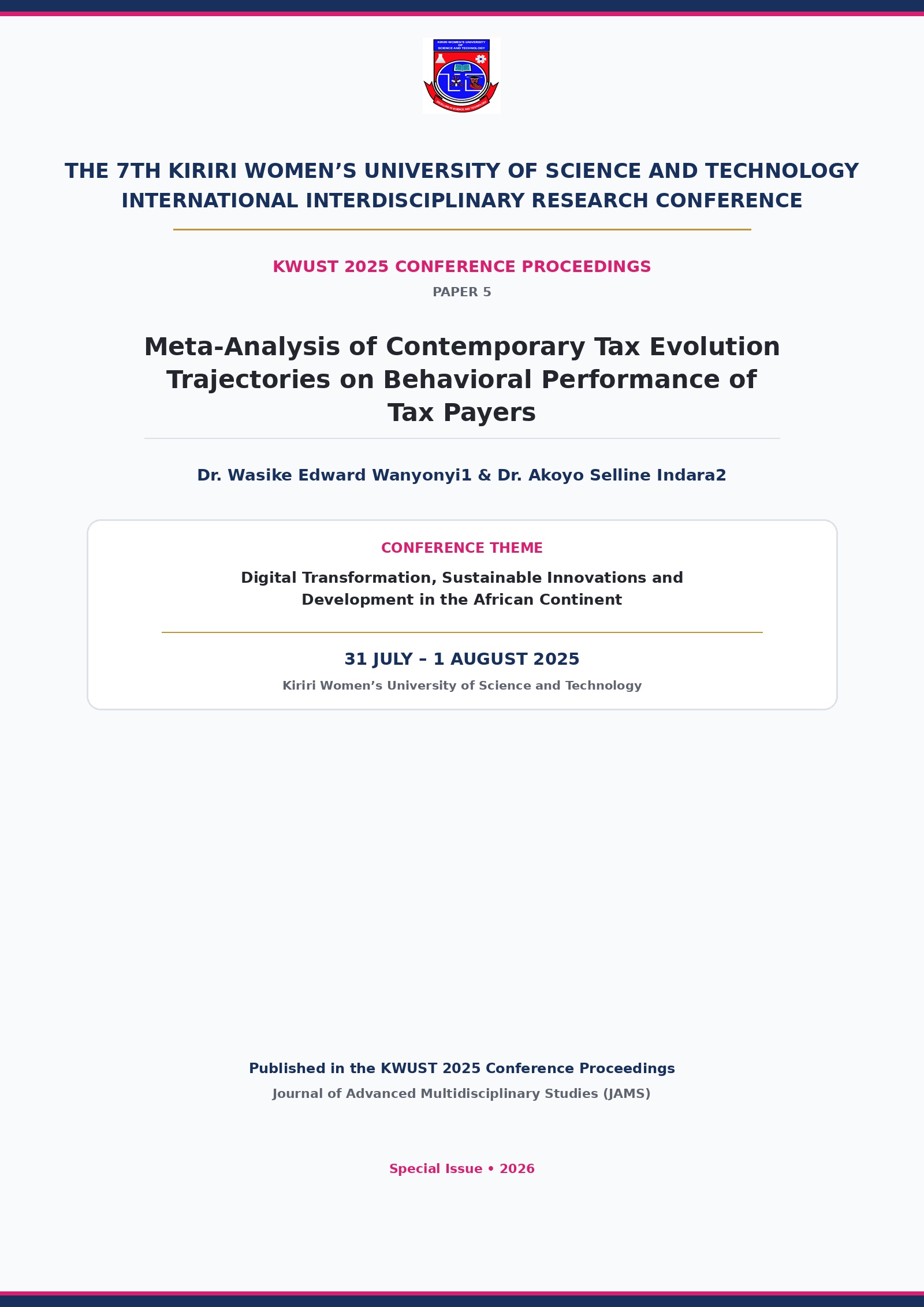 Cover Page