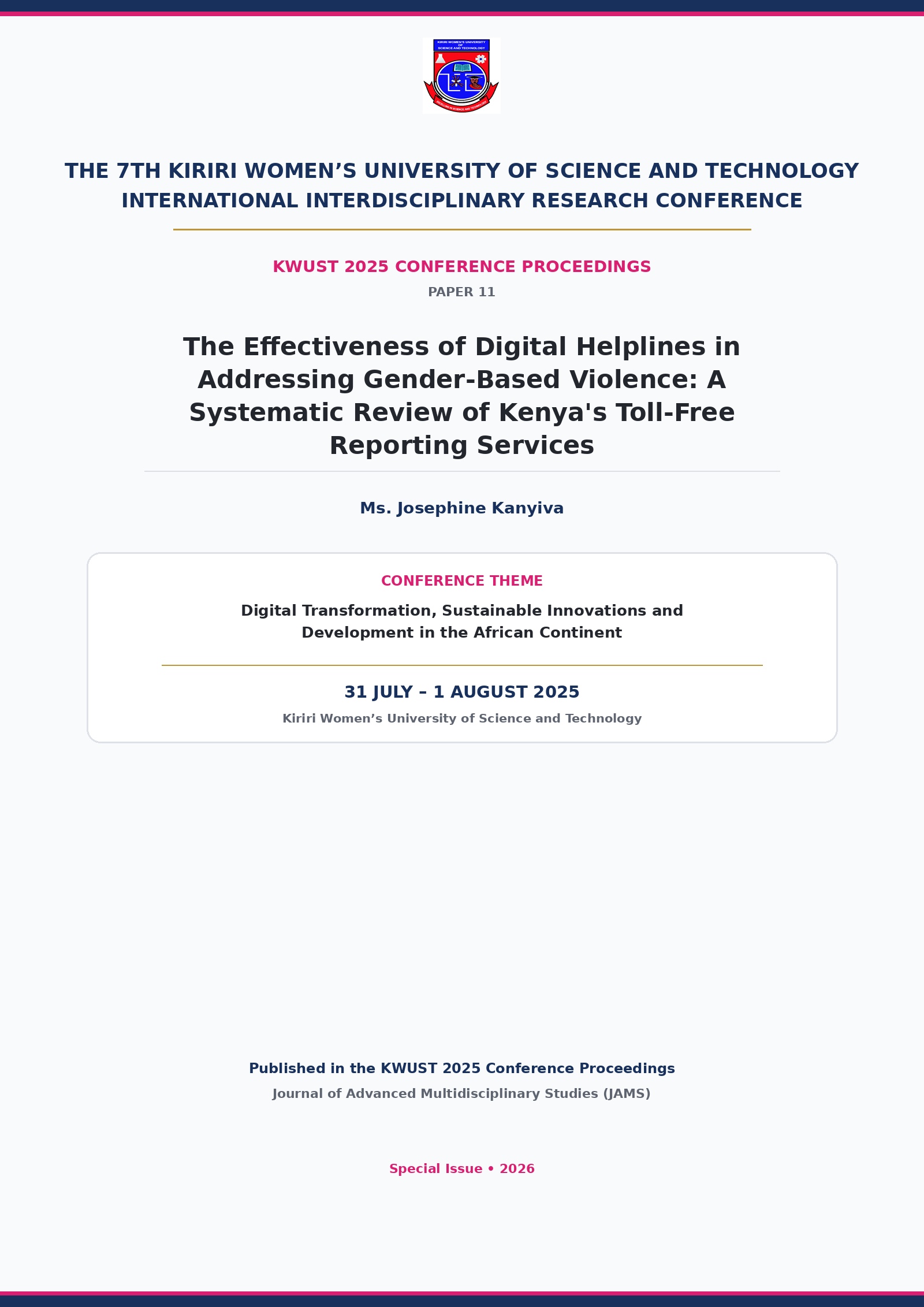 Cover Page