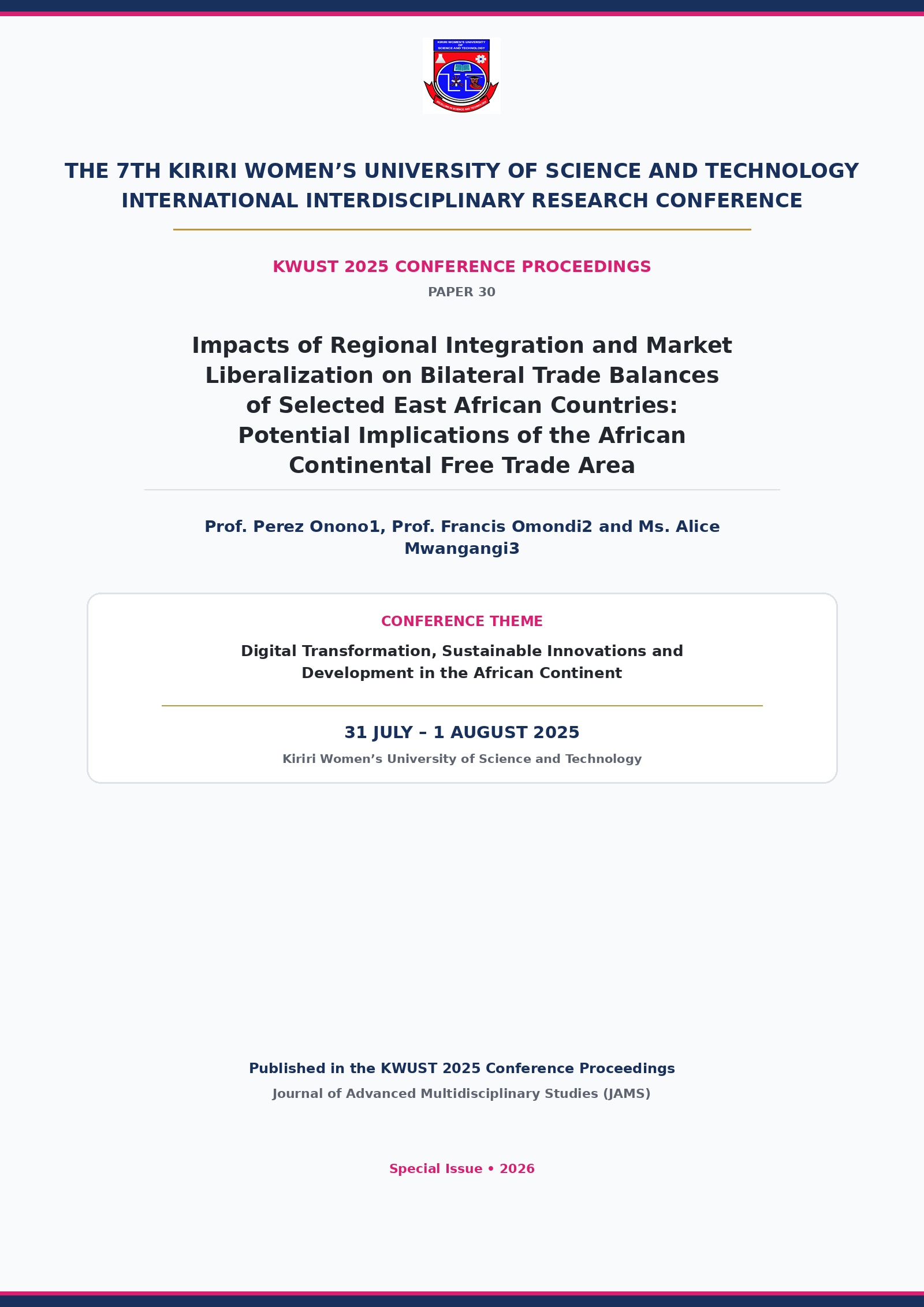 Cover Page